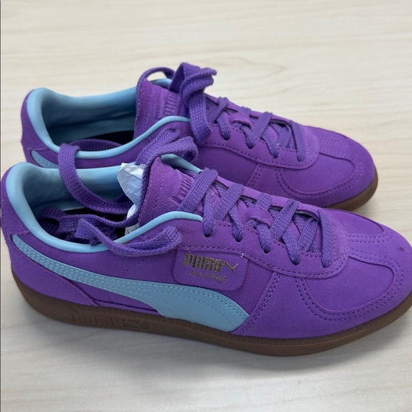 Puma Palermo Athletic shoes size 6, purple, new in box, - Picture 4 of 11